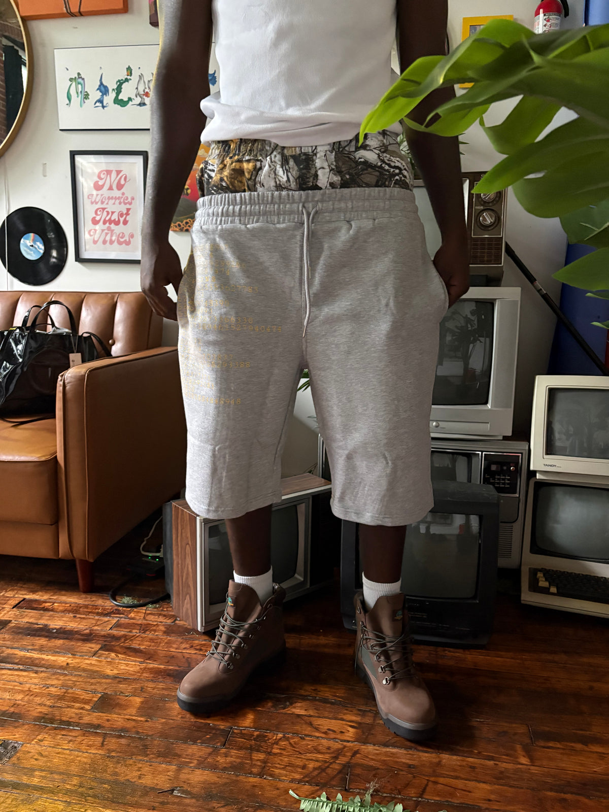Double Waist Visionary Tank Shorts