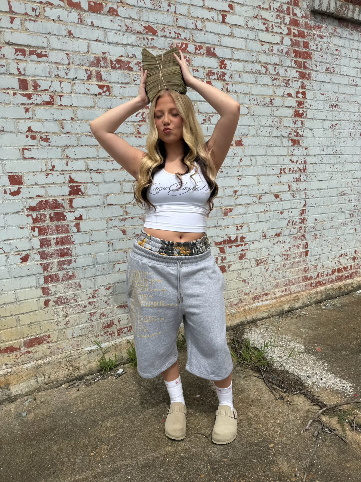 Double Waist Visionary Tank Shorts