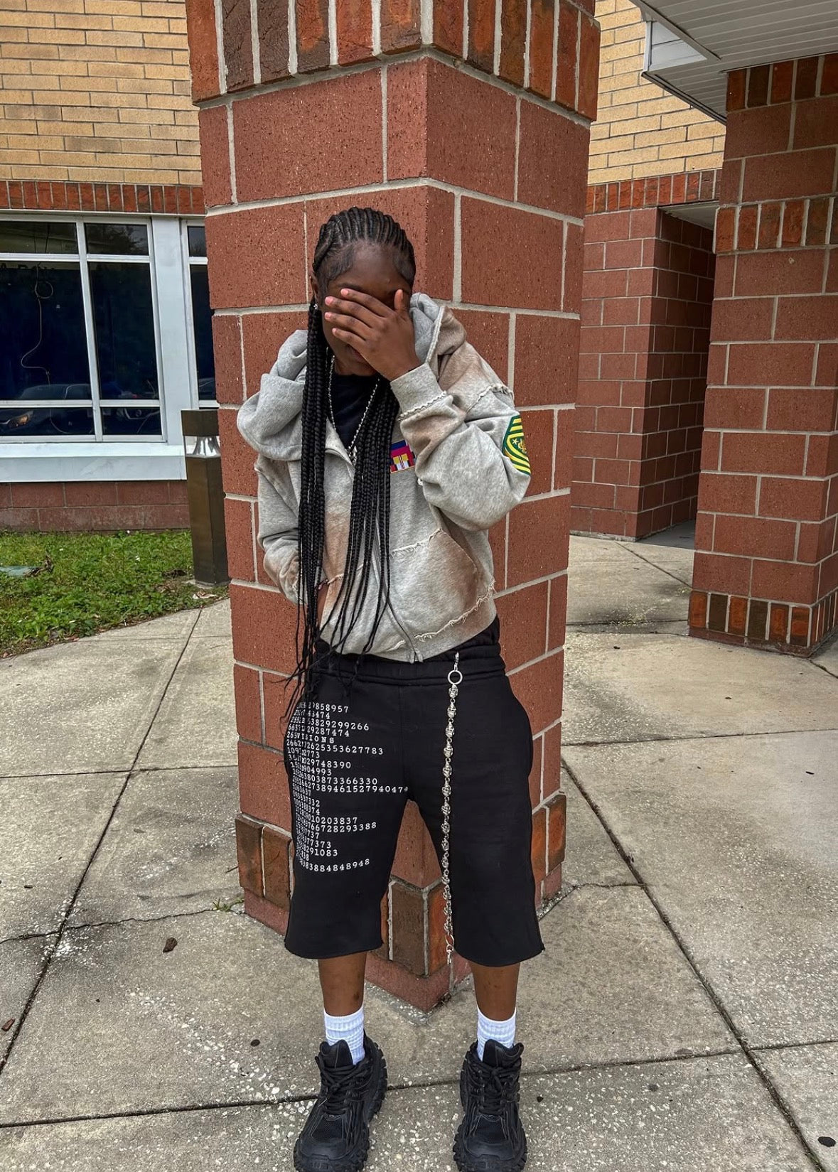 Double Waist Visionary Flip Palace Shorts